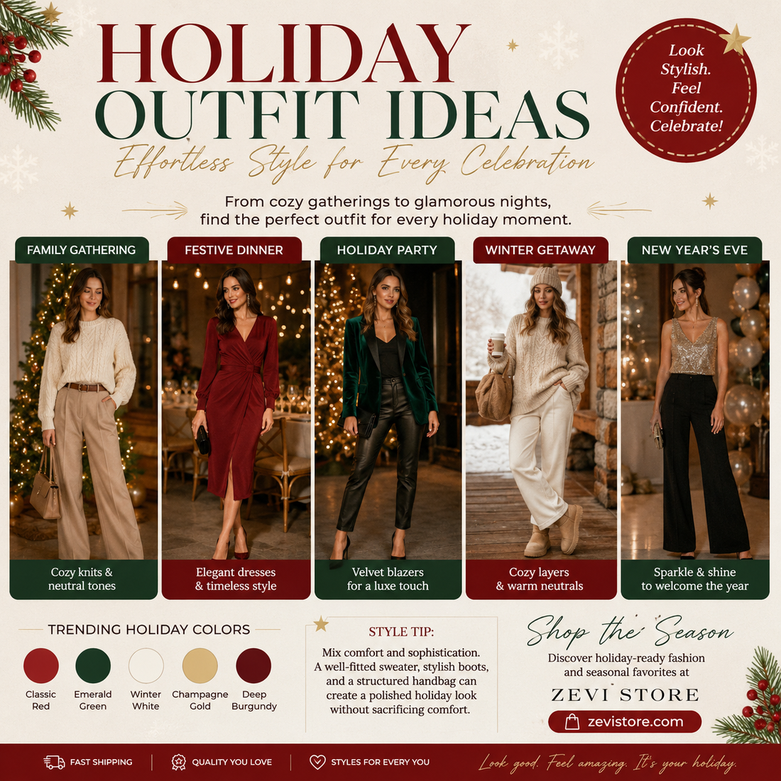 Holiday Outfit Ideas