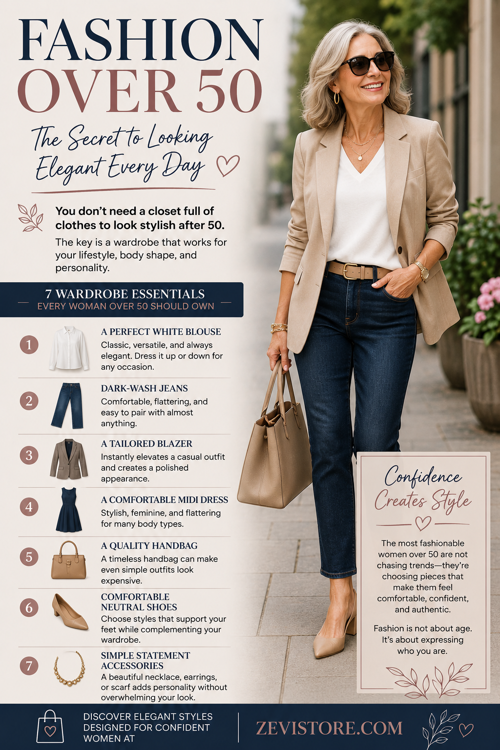Fashion Over 50: The Secret to Looking Elegant Every Day